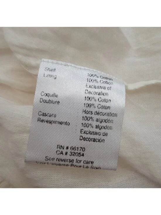 Anthorpologie Nikasha Jamandi Maya Blouse Embroidered Boho Chic Hippie Womens M - Picture 7 of 8